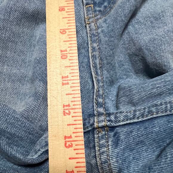 BDG Urban Outfitters Jeans Womens 27 Baggy Wide Leg Skater Barrel Blue ** - Picture 12 of 12